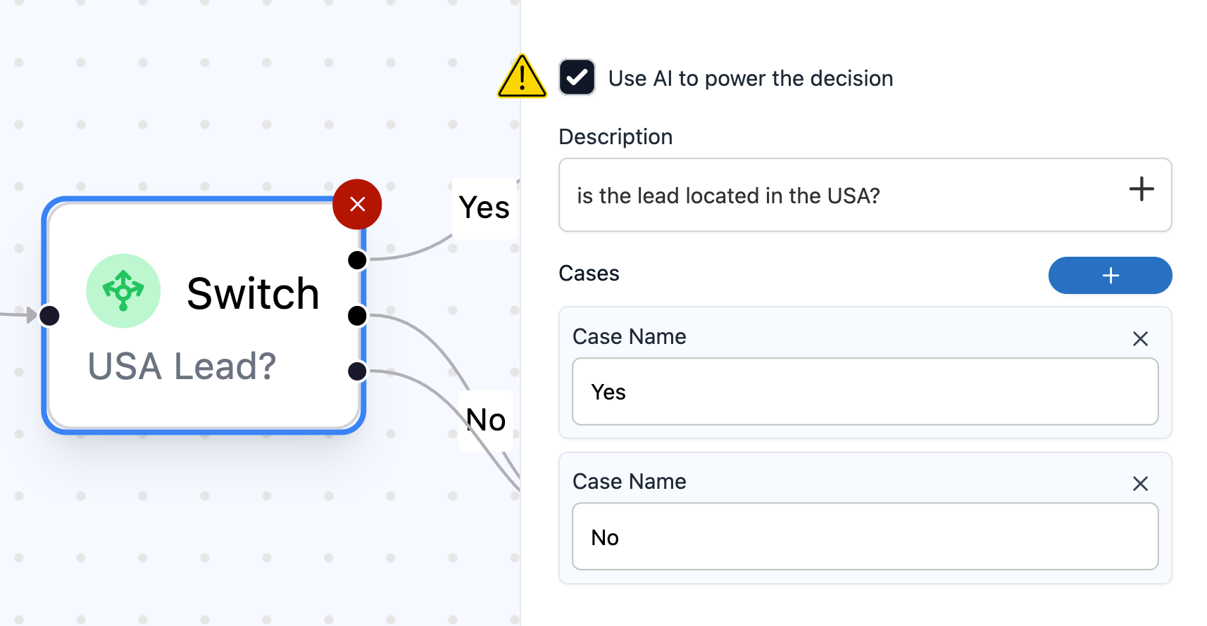 Objective feeding a redundant AISwitch, with a suggested Switch replacement