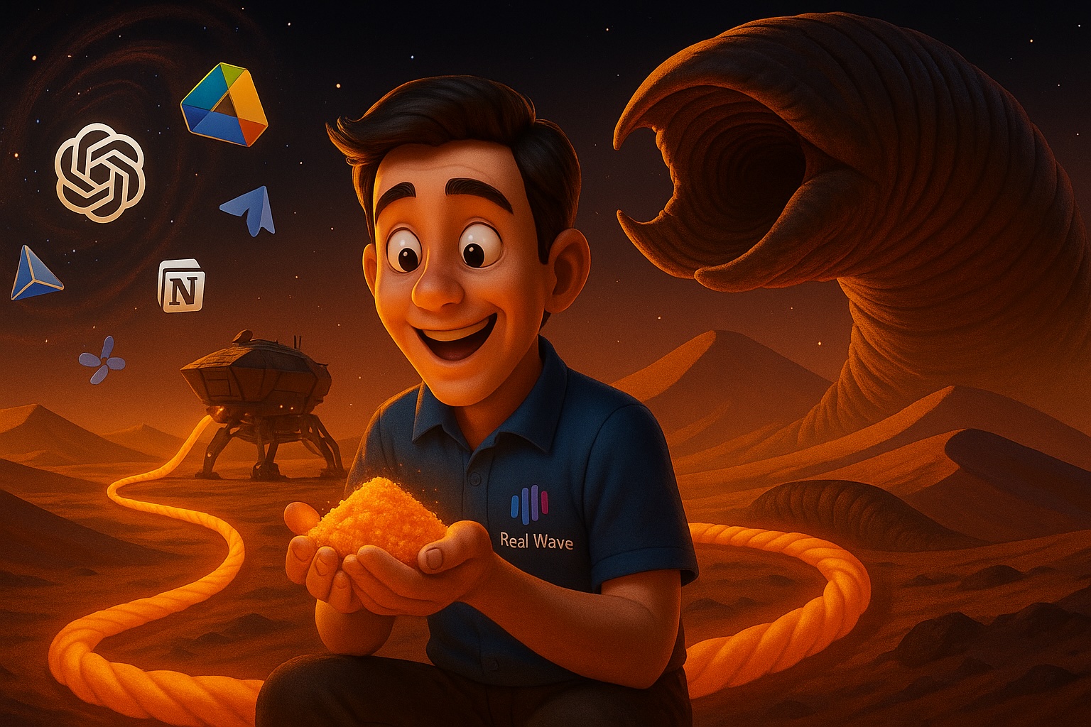 Riding the Sandworms